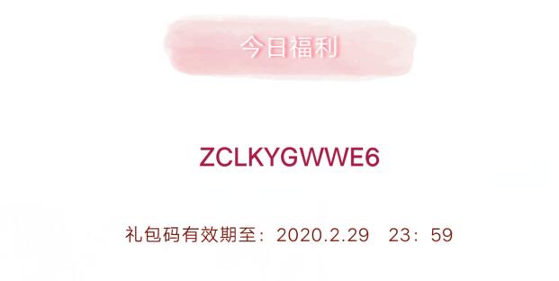 创造与魔法2020年2月29日礼包兑换码是什么