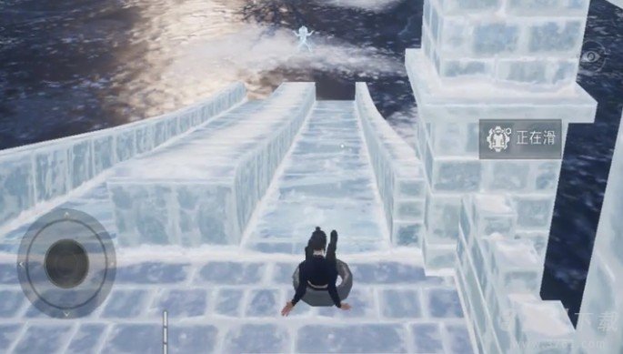和平精英,极寒模式滑滑梯,位置介绍
