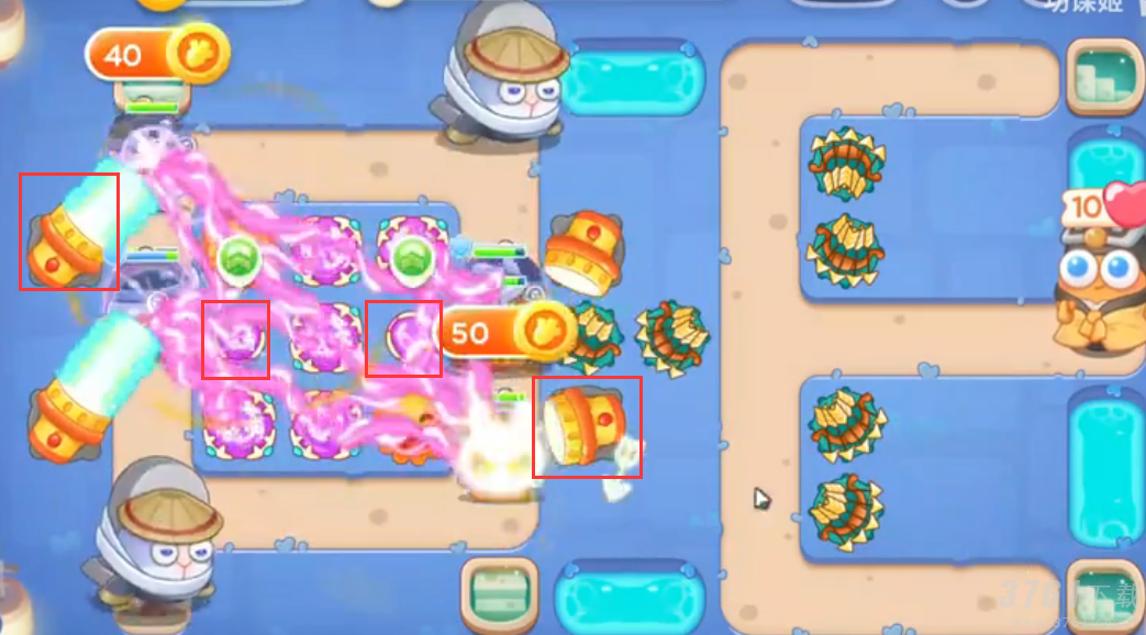 保卫萝卜4,阿波道长,第八关