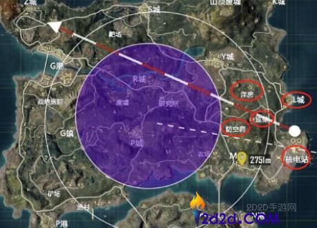 和平精英圈中圈跳伞技巧