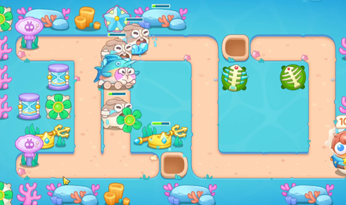 保卫萝卜4海的闺女第12关怎么过