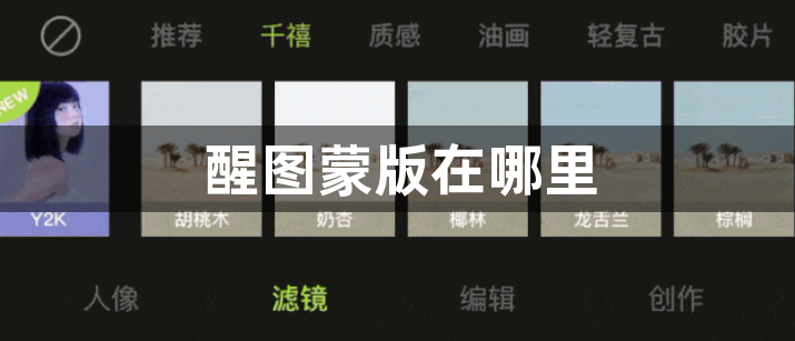 醒图蒙版在哪里