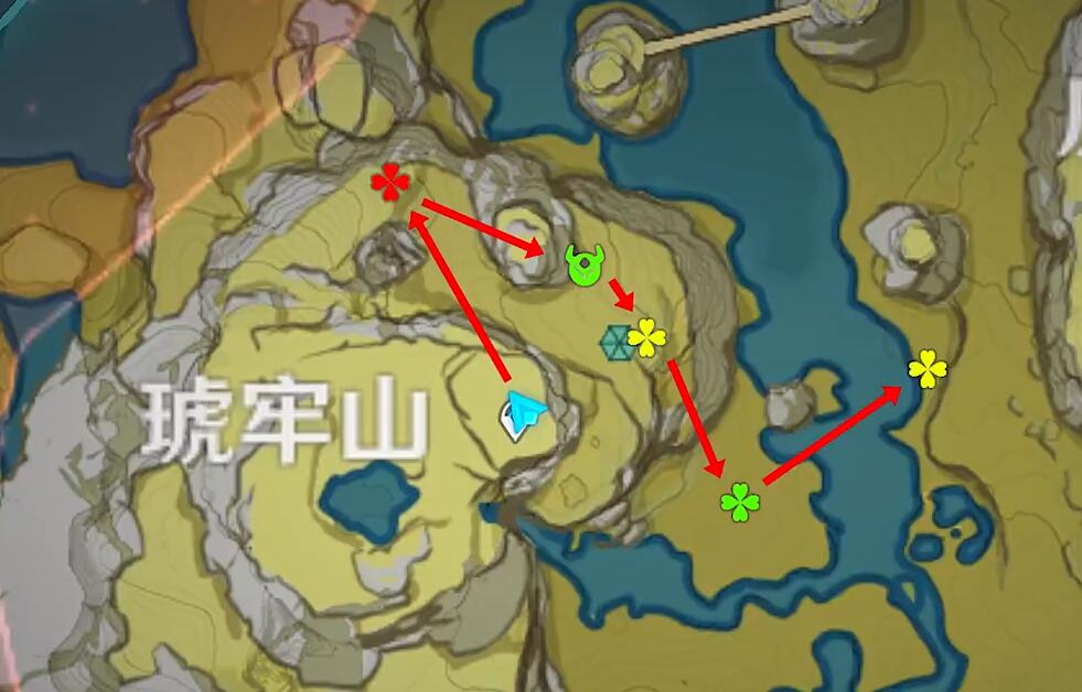 原神史莱姆位置在哪