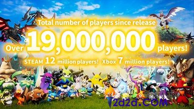 《幻兽帕鲁》Steam和Xbox玩家数量破1900万
