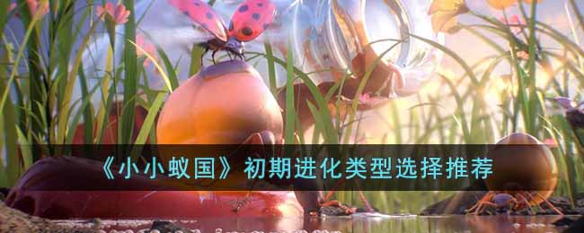《小小蚁国》初期进化选择类型推荐-小小蚁国初期进化类型怎么选择