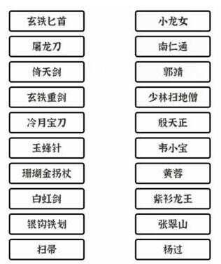 文字进化连上所有的名器主人怎么过关