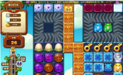 《开心消消乐》开心消消乐第1403关图文攻略,开心消消乐第1403关怎么过