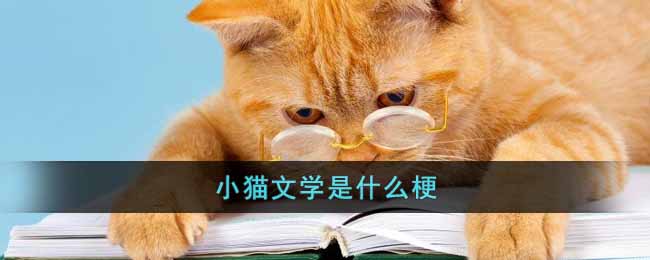 小猫文学是什么梗