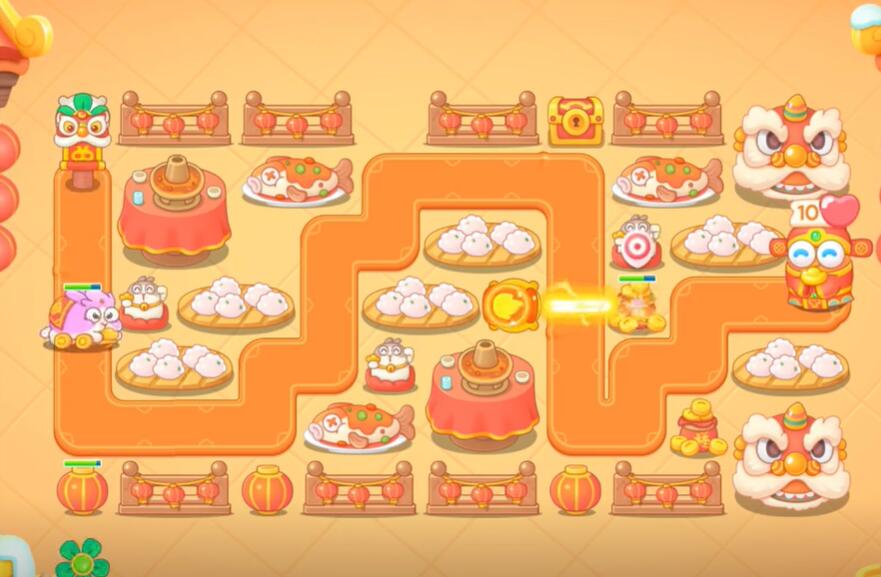 保卫萝卜4福神大作战第1关怎么过-福神大作战第1关通关图文攻略大全