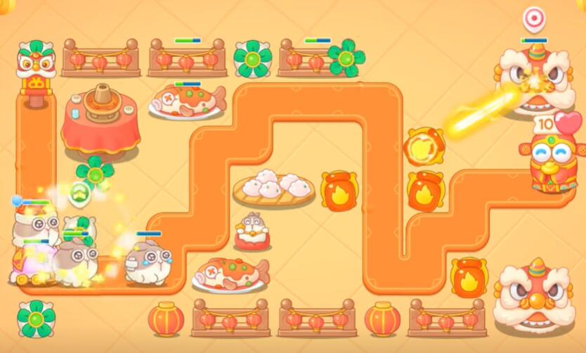 保卫萝卜4福神大作战第1关怎么过-福神大作战第1关通关图文攻略大全