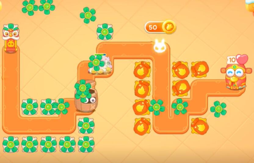 保卫萝卜4福神大作战第1关怎么过-福神大作战第1关通关图文攻略大全