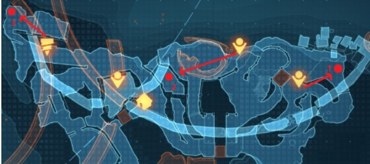 崩坏3主线三十二章无人机点位在哪里