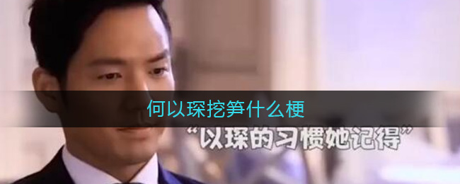 何以琛挖笋什么梗-何以琛挖笋什么梗