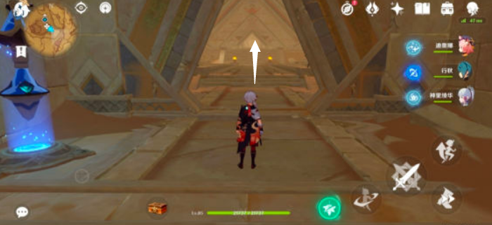 原神元能尖碑点位在哪里