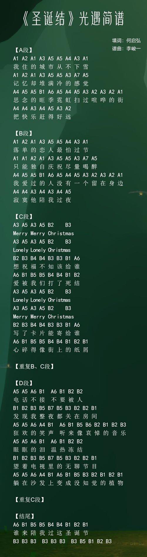 光遇简谱大全流行歌曲最新