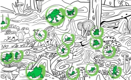 汉字找茬王找到15只青蛙怎么通关