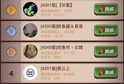 咸鱼之王S3盐场争霸赛助威选什么好