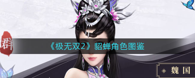 《极无双2》貂蝉角色图鉴-极无双2貂蝉怎么样