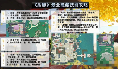 射雕隐藏技能怎么获得