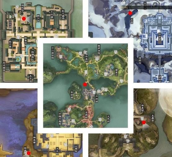 《楚留香手游》3月16日坐观万象打坐位置,楚留香手游3月16日坐观万象打坐位置一览