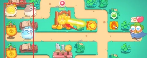 保卫萝卜4第18关攻略-卧兔藏龙第18关通关攻略教程