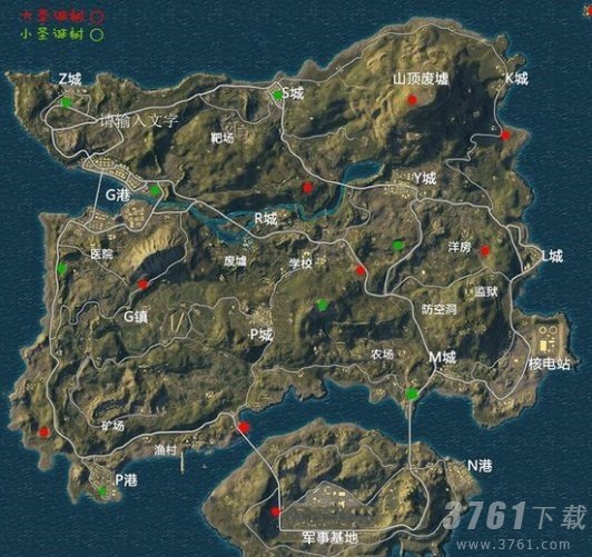 绝地求生刺激战场海岛圣诞树在哪-海岛圣诞树位置介绍