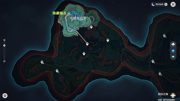 原神4.6旧日之海锚点秘境路线是什么