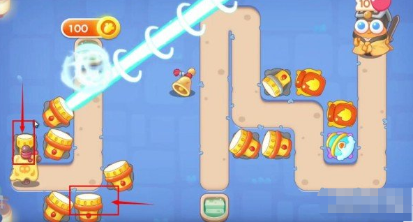 保卫萝卜4阿波道长第3关怎么过