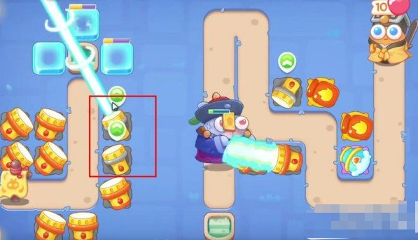 保卫萝卜4阿波道长第3关怎么过