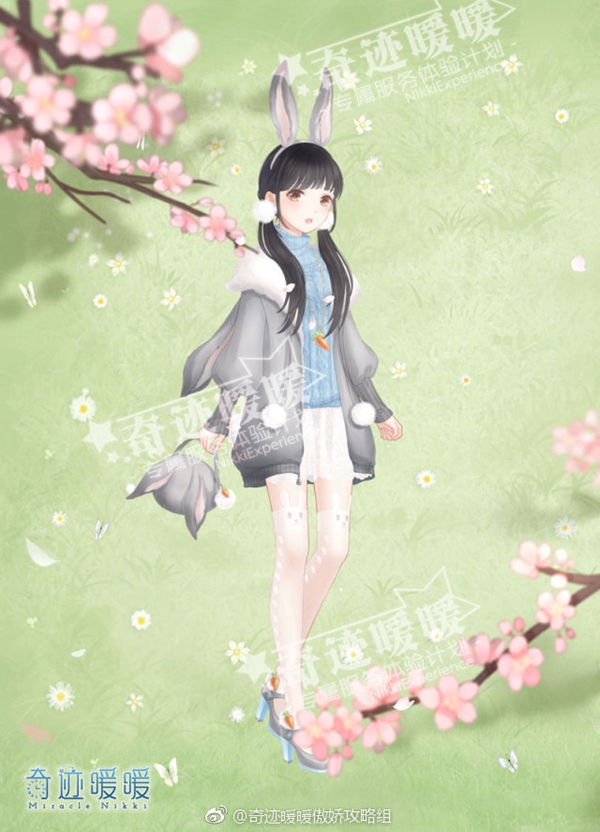 《奇迹暖暖》天真灰兔套装获取方法,奇迹暖暖天真灰兔套装怎么获得