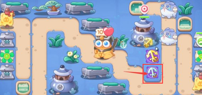 保卫萝卜4阿波道长第7关怎么过