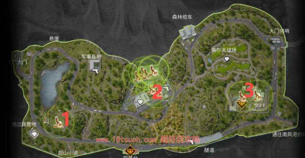 萤火突击田氏宝箱刷新点位置