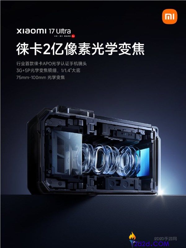 雷军详解小米17 Ultra两亿像素,与相机变焦镜头手艺道理一脉相承