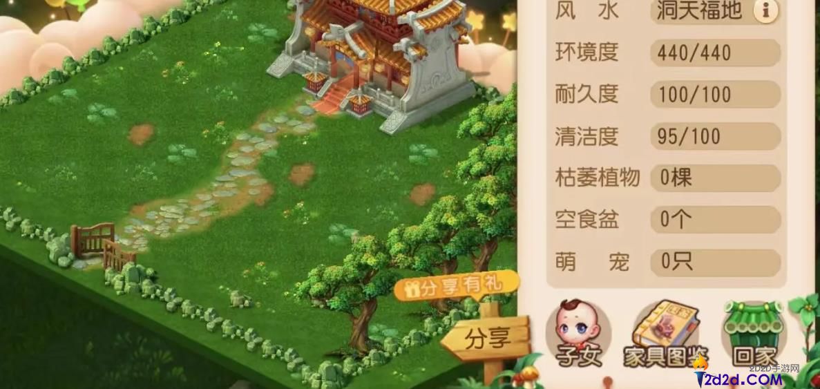 梦幻西游家园有什么用