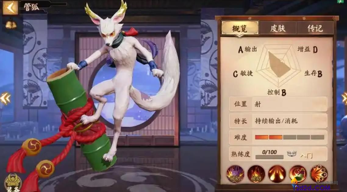 决战平安京管狐怎么玩