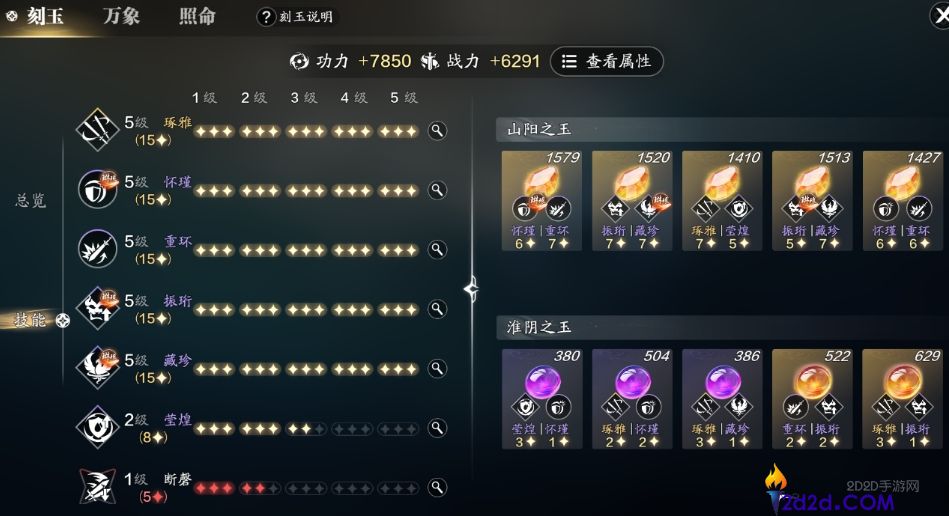 天涯明月刀手游话本刻玉怎么搭配