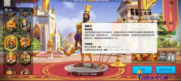 万国觉醒居鲁士大帝值得培养