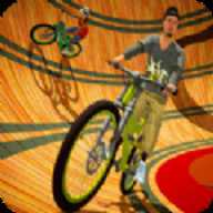 死亡自行车特技Well