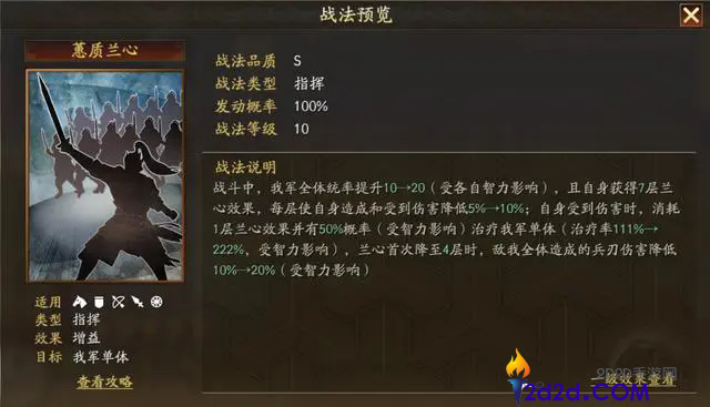 三国志战略版sp黄月英怎么样
