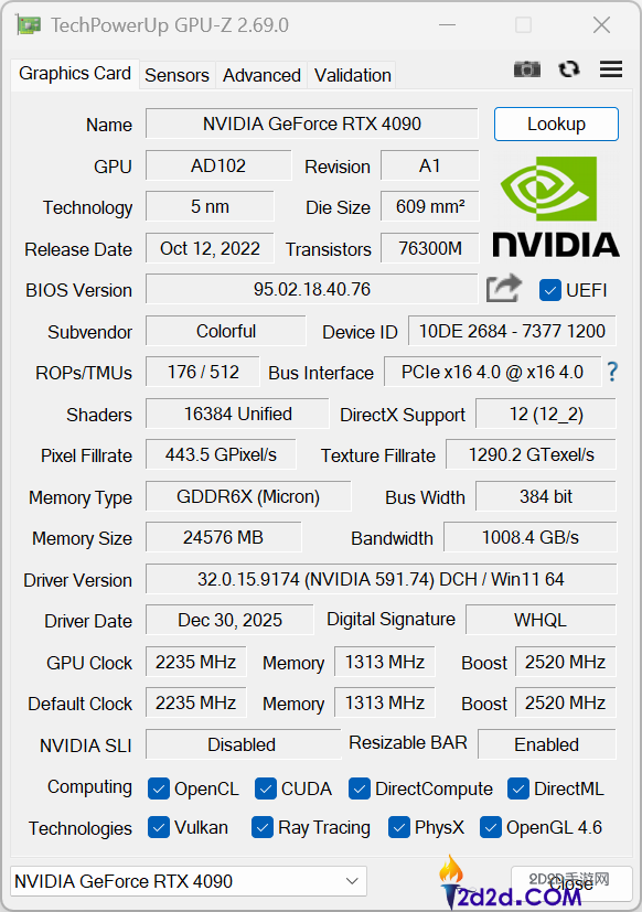 GPU-Z 2.69发布,初次支撑摩尔线程MTT S30