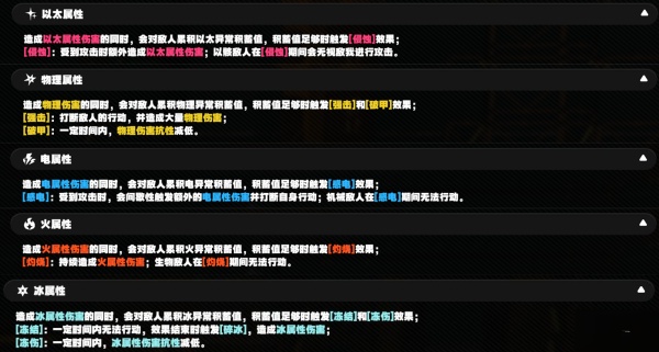 绝区零属性异常机制有哪几种-绝区零属性异常机制必备技能