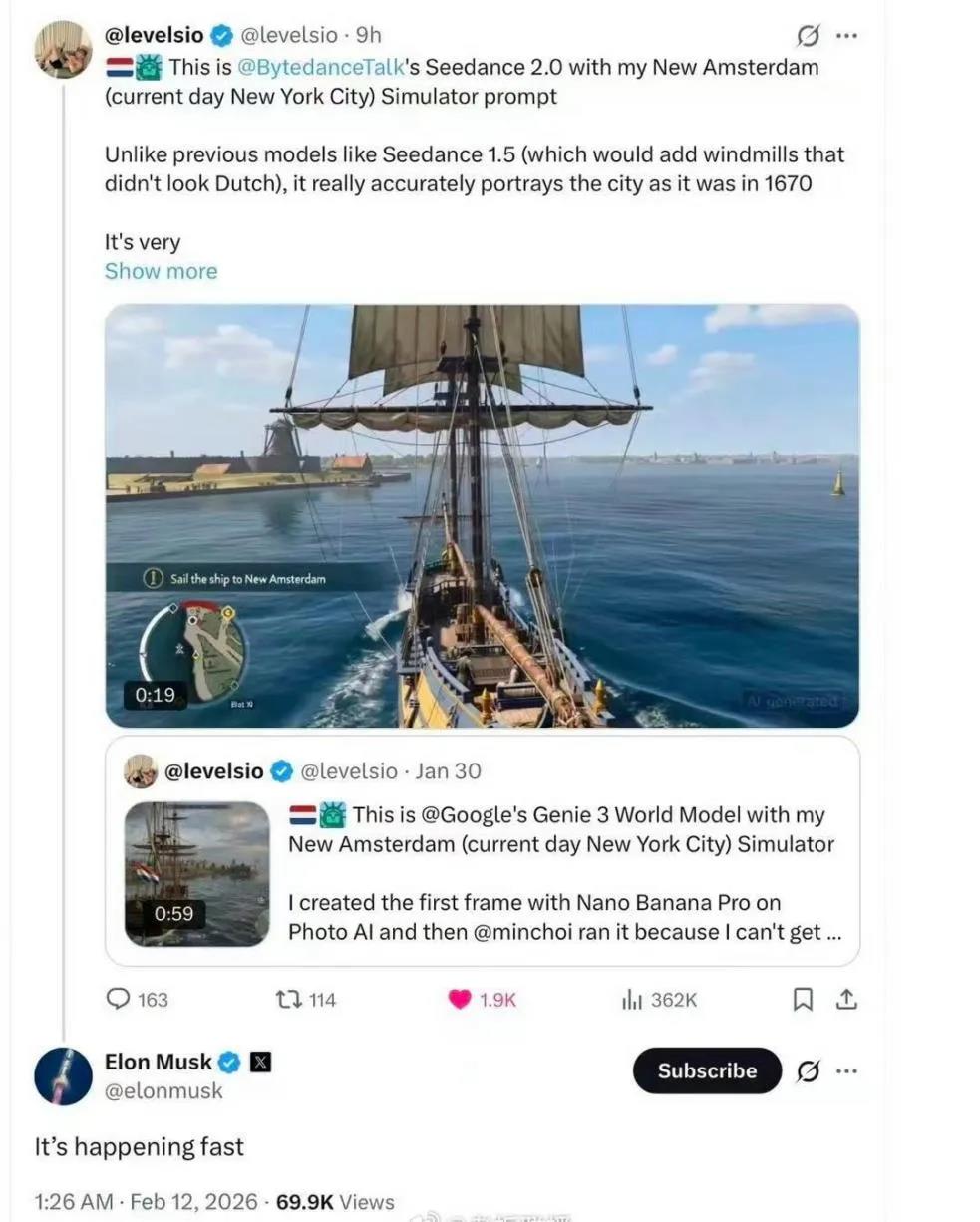 “2分钟科幻片本钱330元”,影视圈被Seedance 2.0 整懵了