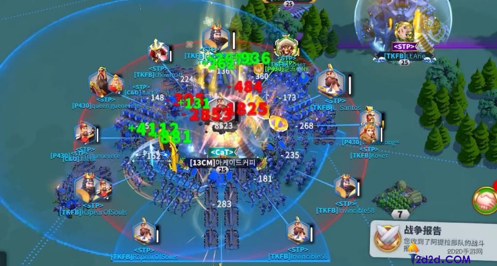 万国觉醒野战怎么打