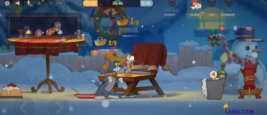 猫和老鼠手游怎么救猫手上的老鼠