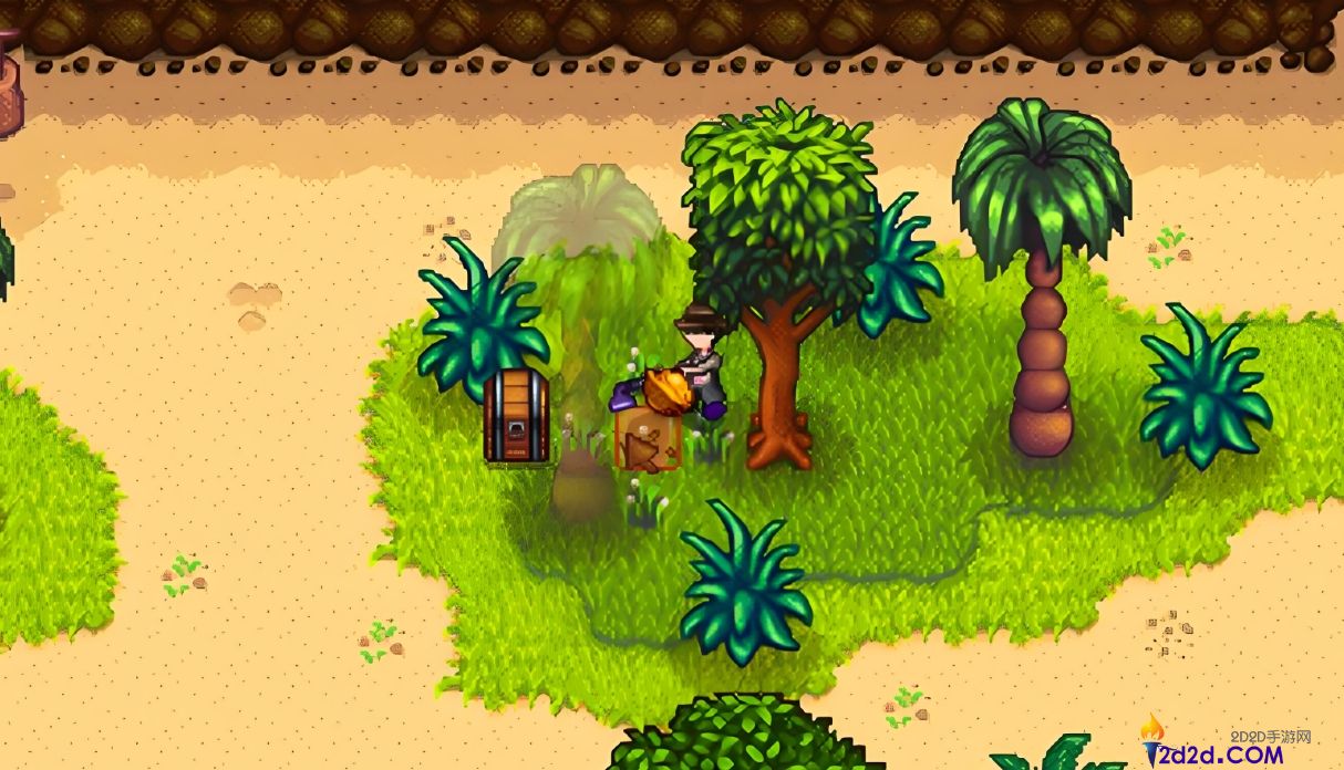 星露谷物语上姜岛第一天该干什么