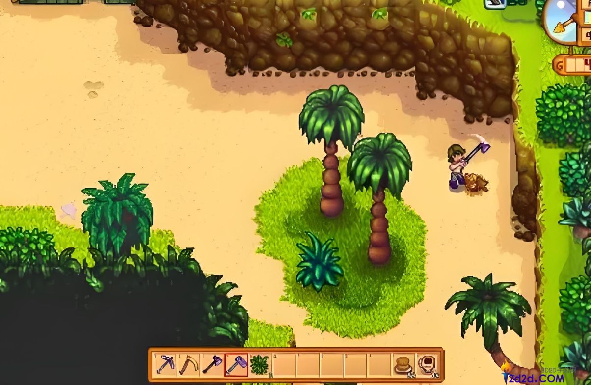 星露谷物语上姜岛第一天该干什么