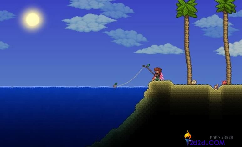 泰拉瑞亚钓鱼怎么操作