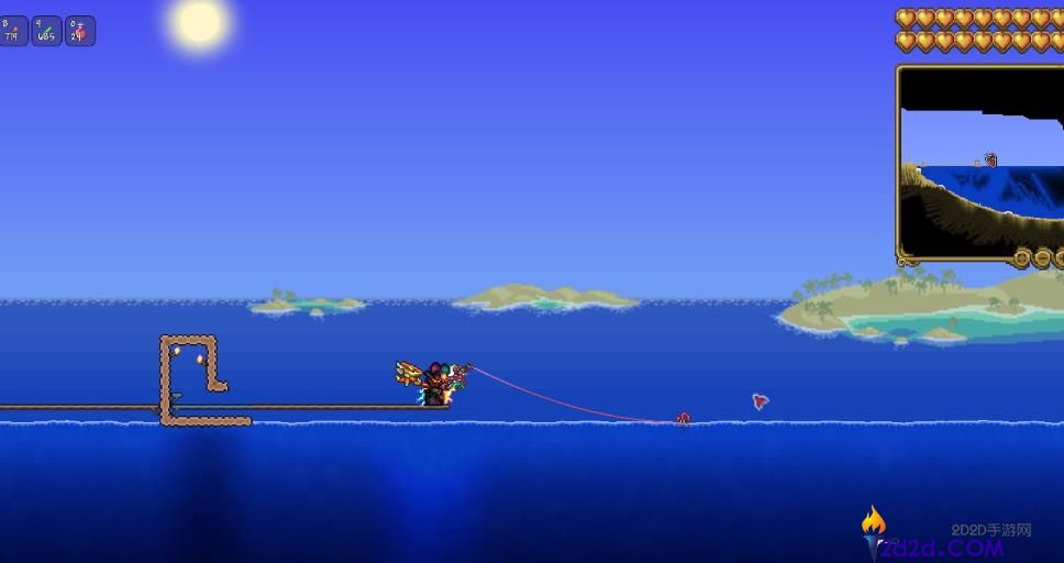 泰拉瑞亚钓鱼怎么操作