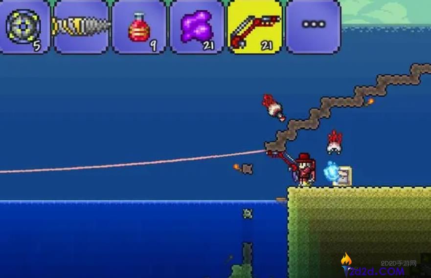 泰拉瑞亚钓鱼怎么操作