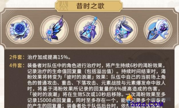 原神希格雯的圣遗物要怎么选